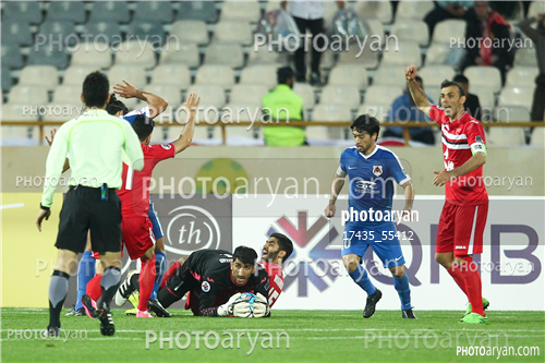 پرسپولیس 0 -الریان قطر 0 -96/01/21-محمد انصاری,علیرضا بیرانوند,سید جلال حسینی,tabata,