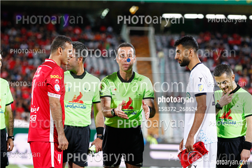 پرسپولیس 2- پیکان 0 (1401/02/14)-سید جلال حسینی,رضا عادل,مهدی عالیقدر,داوران و کاپیتانها,ابراهیم صالحی,