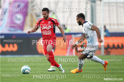 پرسپولیس 2-پیکان 0-96/01/16-سروش رفیعی,محمدصادق بارانی,