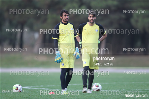 تمرین استقلال تهران (96/07/15)-سید مهدی رحمتی,ارشیا آقابابازاده,