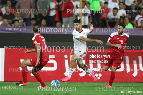 تیم ملی ایران 2-تیم ملی سوریه  2- 96/06/14-مهدی طارمی,