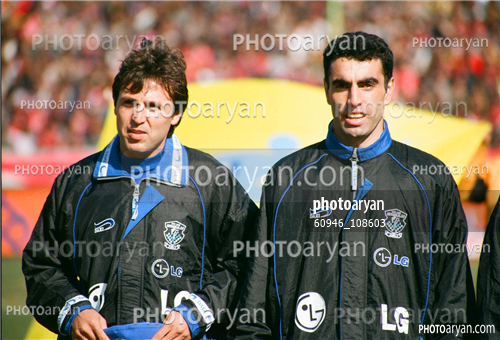 بازیکنان دهه های مختلف فوتبال ایران 17-جواد زرینچه,محمود فکری,