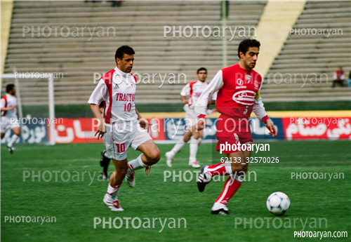 بازیکنان دهه های مختلف فوتبال ایران 19-افشین پیروانی,حسین خطیبی,