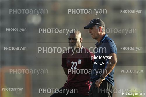 تمرین تیم ملی ایران (1396/07/10)-کارلوس کی روش,