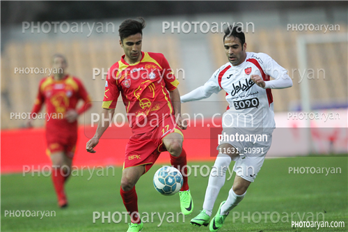 نفت تهران 0-پرسپولیس 2( 95/12/15)-امیر ارسلان مطهری,شهاب کرمی,