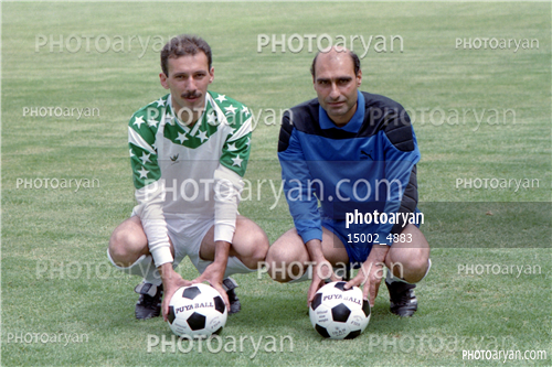 کاپیتانهای تیم های  تهرانی 1370-وازگن صفریان,مارکار اقاجانیان,