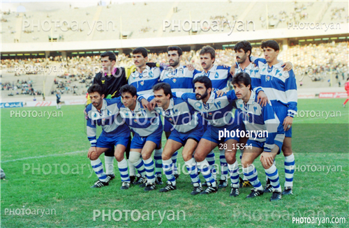 عکسهای تیمی استقلال دهه 70-محمد نوری,حمید بابازاده,صادق ورمزیار,جواد زرینچه,امیر قلعه نویی,محمود فکری,بهروز پرورش خواه,ایمان عالمی,محمد تقوی,علی اکبریان,