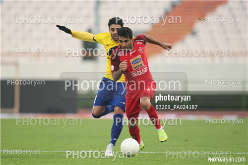 پرسپولیس 0-نفت مسجد سلیمان 1 (98/09/01)-وحید امیری,حسین ابراهیمی,