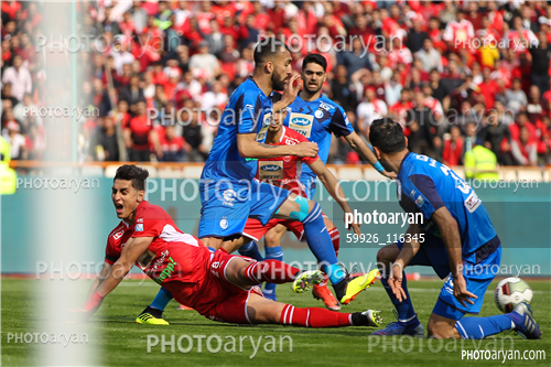 پرسپولیس 1-استقلال 0 (98/01/10)-علی علیپور,پژمان منتظری,روزبه چشمی,محمد نادری,