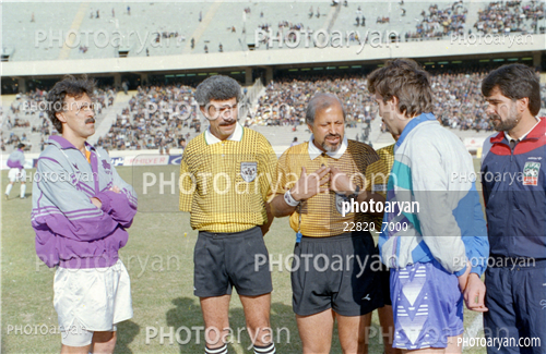 بازیکنان دهه های مختلف فوتبال ایران 9-جواد زرینچه,حمید علی دوستی,محمد فنایی,