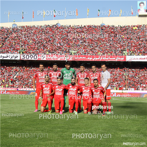 پرسپولیس 0- استقلال  0 (95/06/26)-محمد انصاری,مهدی طارمی,علیرضا بیرانوند,محسن ربیع خواه,حسین ماهینی,محسن مسلمان,فرشاد احمدزاده,علی علیپور,سید جلال حسینی,کمال کامیابی نیا,امید عالیشاه,تیمی پرسپولیس دهه 90,