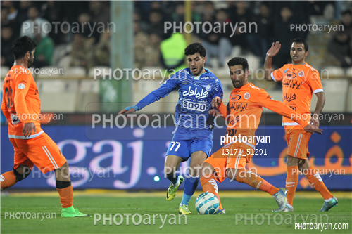 استقلال 2-سایپا 1- 95/12/18-روزبه شاه علی دوست,بهنام برزای,