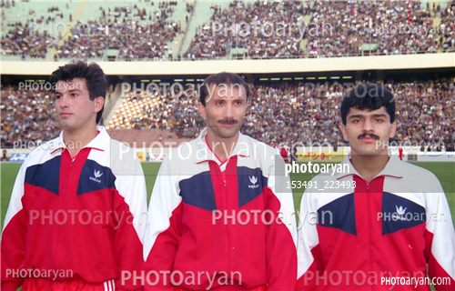 بازیکنان دهه های مختلف فوتبال ایران27-حمید درخشان,حمید استیلی,بهزاد داداش زاده,