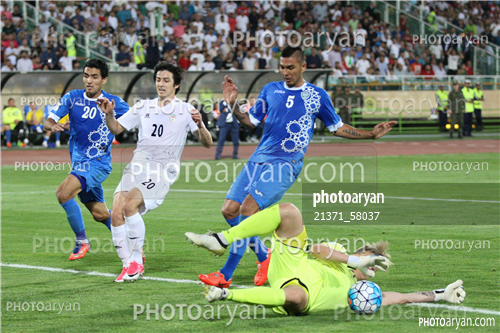 تیم ملی ایران 2-تیم ملی ازبکستان 96/03/22-سردار آزمون,الکساندر لوبانوف,