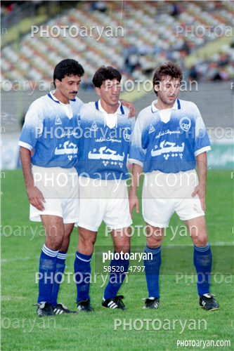 بازیکنان دهه های مختلف فوتبال ایران 15-عبدالصمد مرفاوی,جواد زرینچه,محمد تقوی,