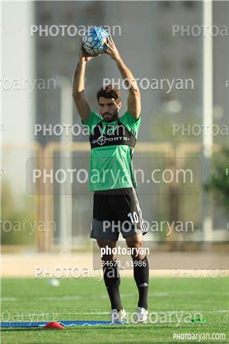 تمرین تیم ملی ایران (1396/07/10)-کریم انصاری فر,