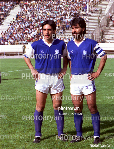 بازیکنان دهه های مختلف فوتبال ایران 36 -شاهرخ بیانی,شاهین بیانی,