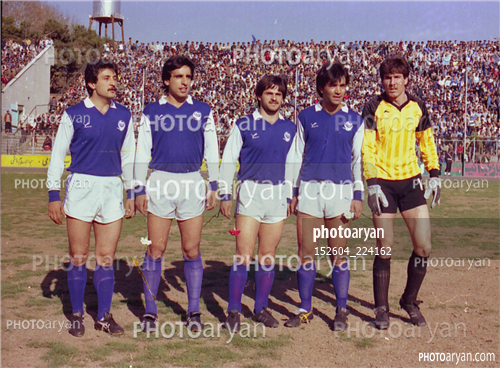 بازیکنان دهه های مختلف فوتبال ایران26-شاهین بیانی,بهتاش فریبا,رضا رجبی,رسول غنی زاده,مجید رضایی,