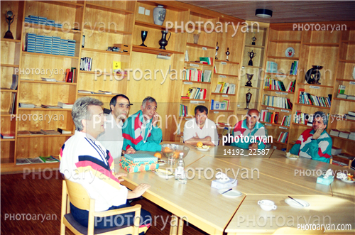 بازیکنان دهه های مختلف فوتبال ایران 1-علی پروین  Ali Parvin,ناصر ابراهیمی,امیر حاج‌رضایی,