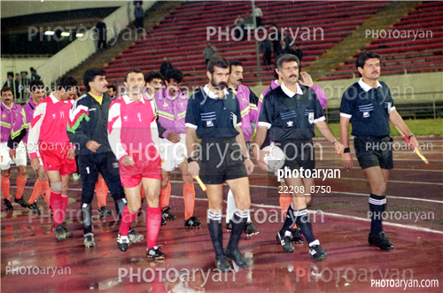 بازیکنان دهه های مختلف فوتبال ایران 8-حمید درخشان,جمشید شاه محمدی,احمد جانعلی,جلال بشرزاد,