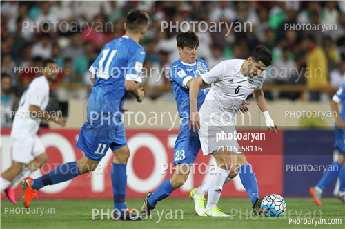 تیم ملی ایران 2-تیم ملی ازبکستان 96/03/22-سعید عزت الهی,