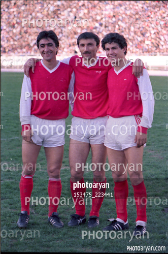 بازیکنان دهه های مختلف فوتبال ایران27-فرشاد پیوس  Farshad Pious,حمید درخشان,ناصر محمدخانی,