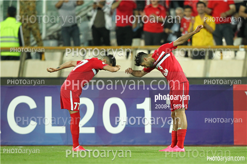 پرسپولیس 4-الوحده امارات 2-96/02/18-مهدی طارمی,محسن مسلمان,