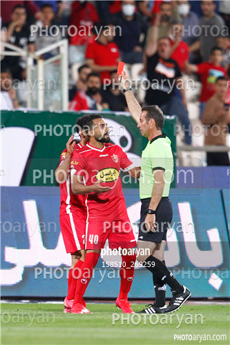 پرسپولیس 2- پیکان 0 (1401/02/14)-امید عالیشاه,رضا عادل,حامد پاکدل,