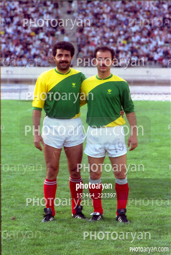 بازیکنان دهه های مختلف فوتبال ایران27-رحیم یوسفی,کاظم سید علی خانی,
