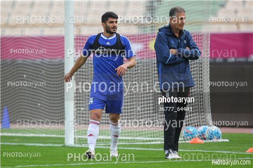 تمرین تیم ملی فوتبال  (96/08/13)-میلاد زکی پور,کارلوس کی روش,