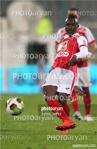 پرسپولیس 1 - استقلال خوزستان 0  (96/12/05)-گادوین منشاGodwin Mensha,