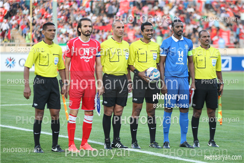 پرسپولیس 1-الهلال عربستان  0 (94/02/29)-محمد نوری,داوران و کاپیتانها,