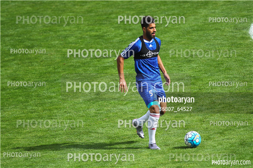 تمرین تیم ملی فوتبال  (96/08/13)-