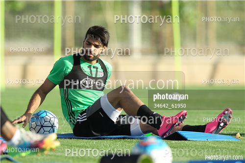 تمرین تیم ملی ایران (1396/07/10)-مهدی طارمی,