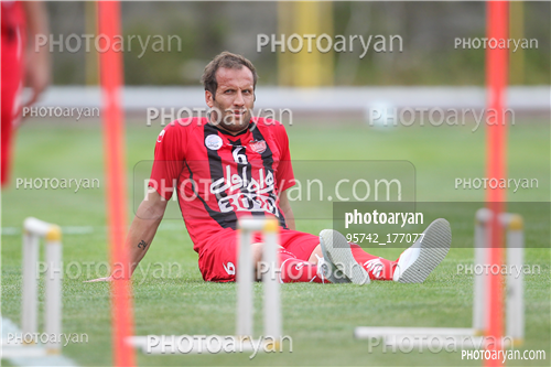 تمرین پرسپولیس در ورزشگاه درفشی فر 95/02/13-محسن بنگر,