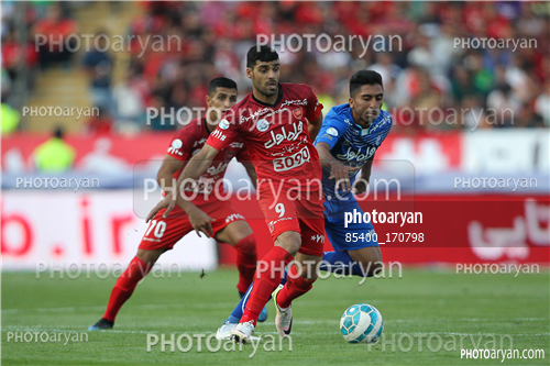 پرسپولیس 0- استقلال  0 (95/06/26)-مهدی طارمی,علی علیپور,فرشید باقری,