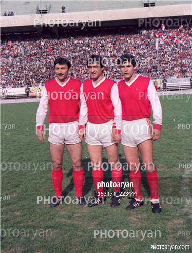 بازیکنان دهه های مختلف فوتبال ایران27-فرشاد پیوس  Farshad Pious,حمید درخشان,ناصر محمدخانی,