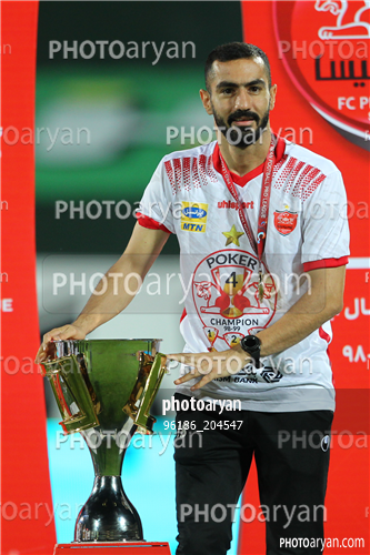 مراسم اهدای جام قهرمانی لیگ برتر (99/05/17) -محسن ربیع خواه,