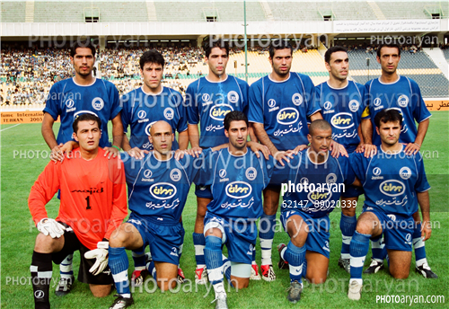 بازیکنان دهه های مختلف فوتبال ایران 19-علیرضا نیکبخت واحدی,علیرضا منصوریان,محمود فکری,پرویز برومند,محمد خرمگاه,محمد نوازی,غلامرضا عنایتی,پیروز قربانی,