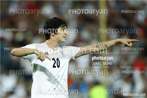 تیم ملی ایران 2-تیم ملی ازبکستان 96/03/22-سردار آزمون,