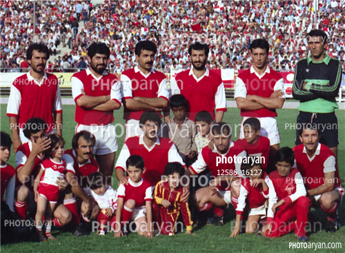 عکس های تیم پرسپولیس دهه 60-حمید درخشان,محمد پنجعلی,ضیاء عربشاهی,بهروز سلطانی,علی پروین  Ali Parvin,محمد مایلی کهن,کاظم سید علی خانی,غلامرضا فتح ابادی,حسین کاشی نژاد,عباس کارگر,ابراهیم کیان طهماسبی,