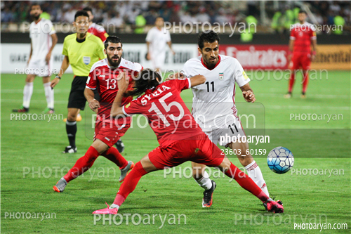 تیم ملی ایران 2-تیم ملی سوریه  2- 96/06/14-وحید امیری,