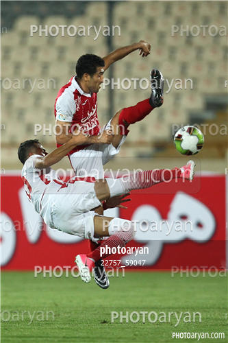 پرسپولیس 2-فولاد خوزستان 0 -96/05/05-وحید امیری,یوسف وکیا,