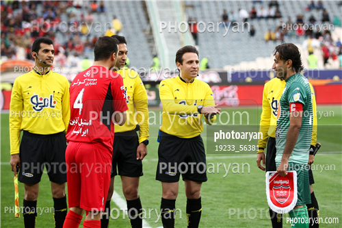 پرسپولیس 3-ذوب آهن اصفهان 3-96/02/09-سید جلال حسینی,حسن اکرمی,مهدی رجب زاده,فرهاد مروجی,علی بای,