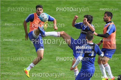 تمرین تیم ملی فوتبال  (96/08/13)-