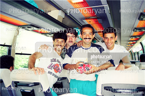 بازیکنان دهه های مختلف فوتبال ایران 1-محمد خاکپور,علی دایی  Ali Daei,کریم باقری,یحیی گل محمدی,تیم ملی,