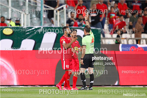 پرسپولیس 2- پیکان 0 (1401/02/14)-امید عالیشاه,رضا عادل,حامد پاکدل,