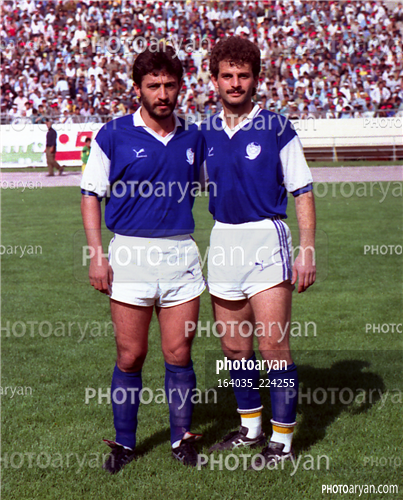 بازیکنان دهه های مختلف فوتبال ایران 36 -امیر قلعه نویی,رضا احدی,