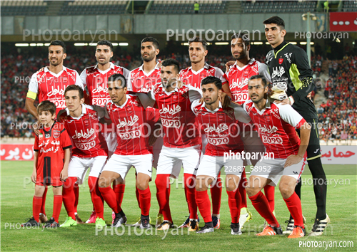 پرسپولیس 2-فولاد خوزستان 0 -96/05/05-محمد انصاری,شجاع خلیل زاده,صادق محرمی,مهدی طارمی,علیرضا بیرانوند,محسن ربیع خواه,حسین ماهینی,وحید امیری,محسن مسلمان,فرشاد احمدزاده,علی علیپور,