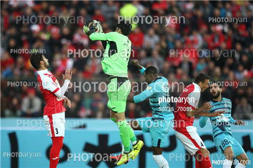 پیکان 1-پرسپولیس 3 (96/11/06)-شجاع خلیل زاده,علیرضا بیرانوند,سید جلال حسینی,کنت انگ ووک,